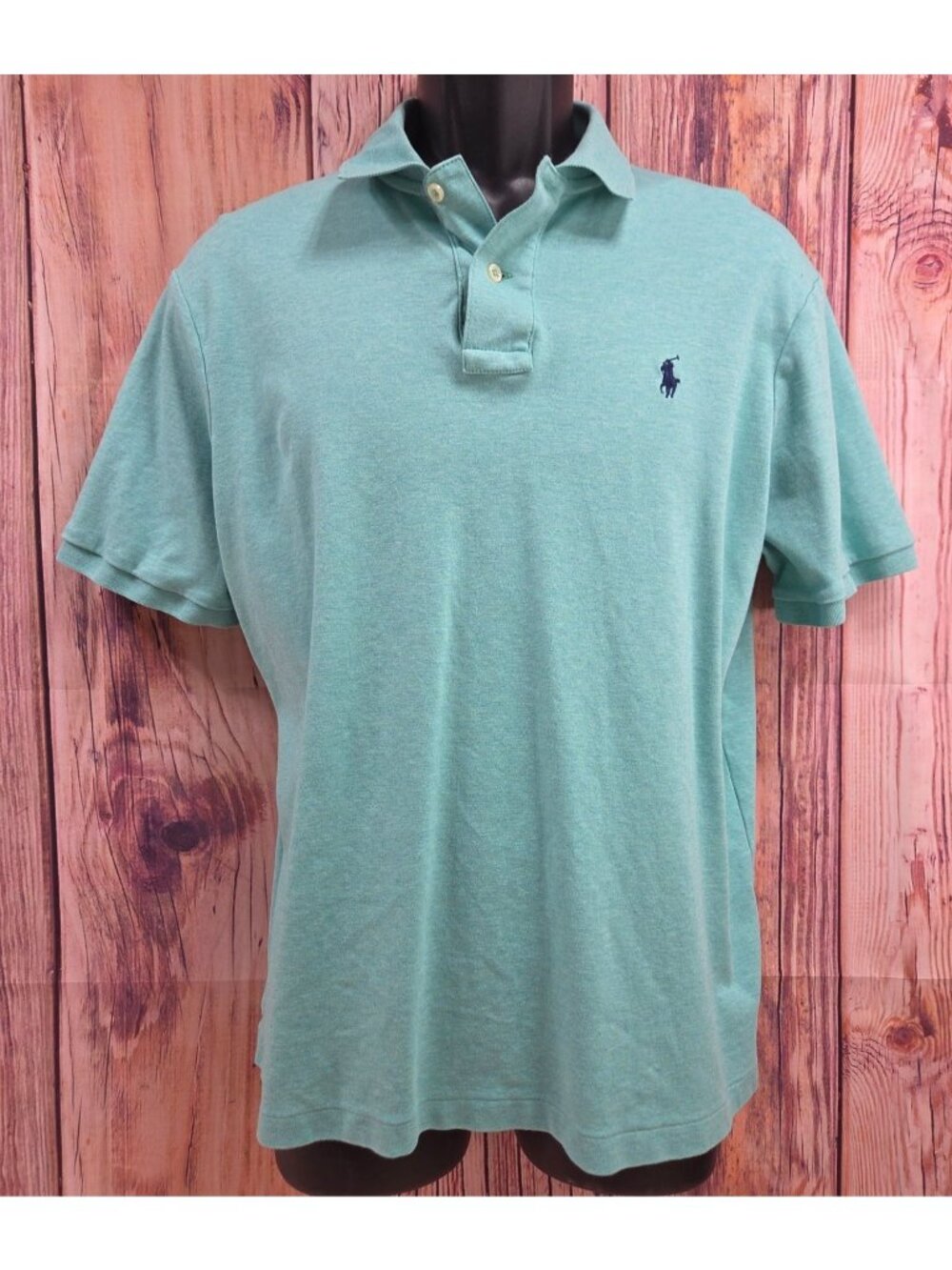 Polo Ralph Lauren Classic Fit Green Polo Large